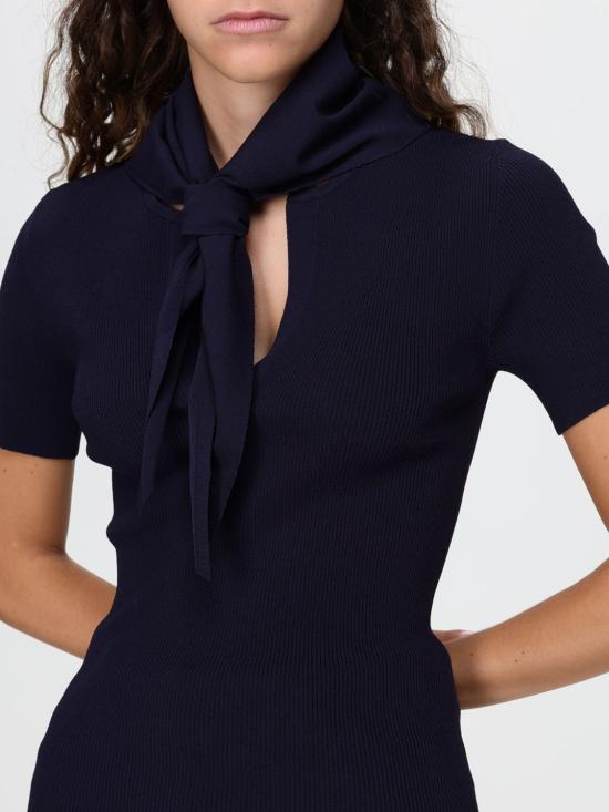 26FW 막스마라 팔메티 비스코스 스웨터 팔메티 비스코스 스웨터 2621366061600 005 Blue - MAX MARA
