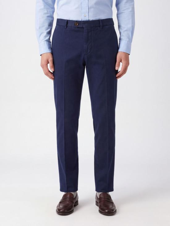 26FW 브루넬로 쿠치넬리 수트 팬츠 M252DI1770 C2517 Navy