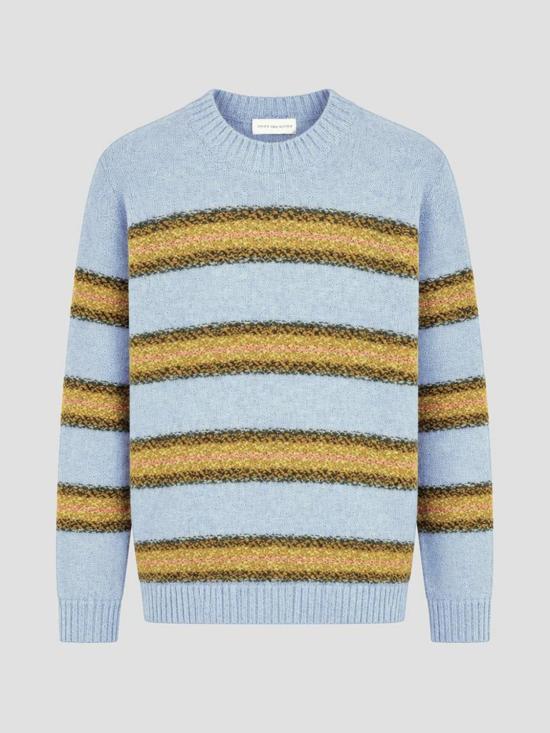 26FW 드리스 반 노튼 스웨터 2620212364755 514 Sky Blue - DRIES VAN NOTEN
