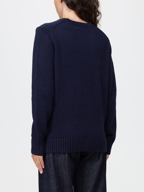 26FW 폴로 랄프로렌 베어 코튼&린넨 니트 스웨터 211927070 001 Blue - POLO RALPH LAUREN