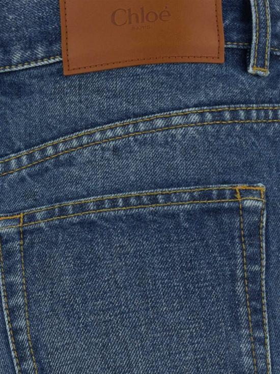 26FW 끌로에 데님 팬츠 CH25WDP04153 4A1 Indigo - CHLOE