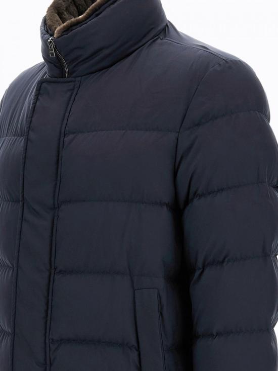26FW 에르노 아렌델레 포 퍼 봄버 다운 자켓 PI001019U12414Z 9200 Blue - HERNO