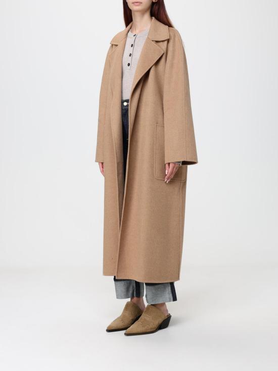 26FW 막스마라 리베레 벨티드 롱 로브 코트 2621016052600 001 Camel - MAX MARA