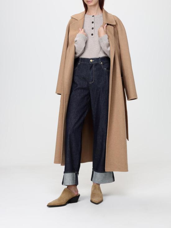26FW 막스마라 리베레 벨티드 롱 로브 코트 2621016052600 001 Camel - MAX MARA