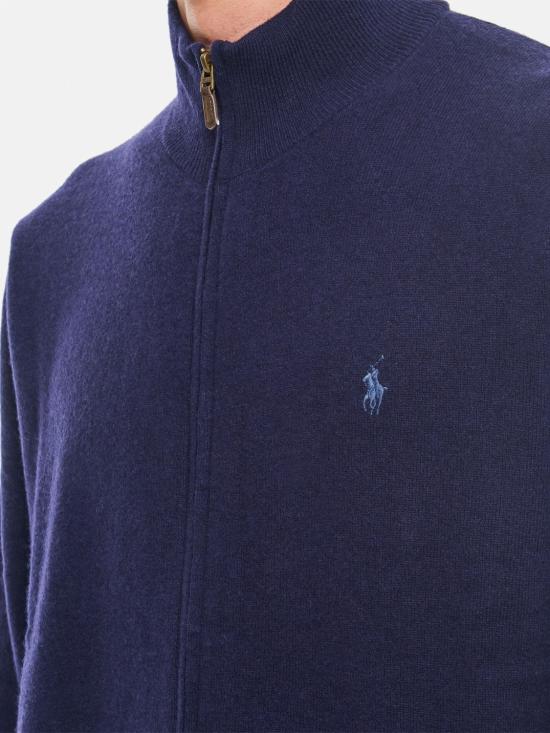 26FW 폴로 랄프로렌 집업 니트 710876719 001 Blue - POLO RALPH LAUREN