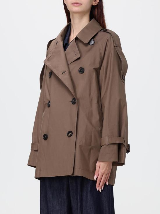 26FW 막스마라 더 큐브 트렌치 코트 2629026034600 011 Gold - MAXMARA THE CUBE
