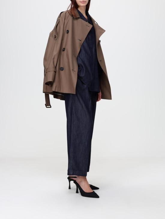 26FW 막스마라 더 큐브 트렌치 코트 2629026034600 011 Gold - MAXMARA THE CUBE