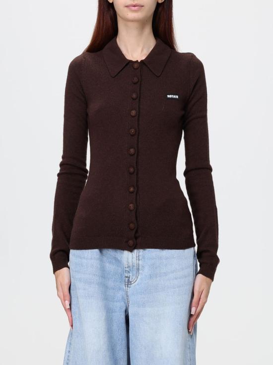 26FW 로테이트 폴로 티셔츠 116680 1667 Black