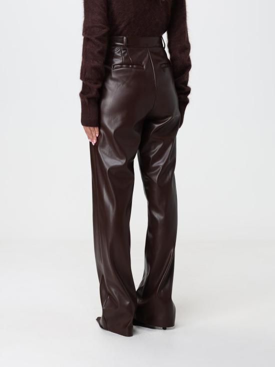 26FW 시모나 코르셀리니 가죽 팬츠 A26CPPA00802 V0761 Brown - SIMONA CORSELLINI