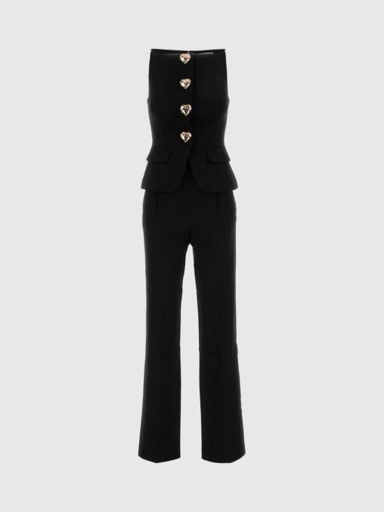 26FW 셀프 포트레이트 점프수트 AW26062JSB Black - SELF PORTRAIT