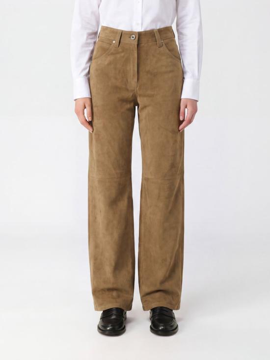 26FW 브루넬로 쿠치넬리 스트레이트 팬츠 MPCLFP9187 C4189 Beige