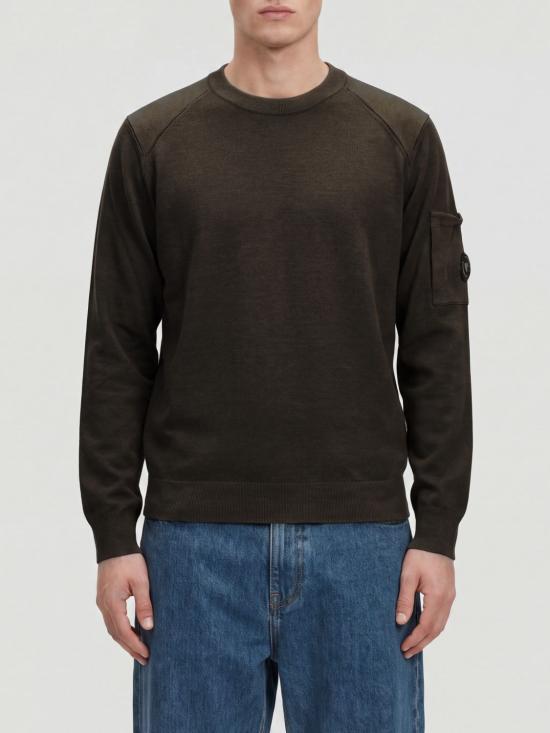 26FW 씨피 컴퍼니 스웨터 21CMKN046A003247S R30 Brown