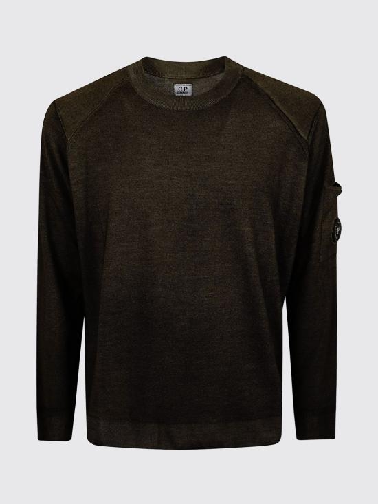 26FW 씨피 컴퍼니 스웨터 21CMKN046A003247S R30 Brown - C.P. COMPANY