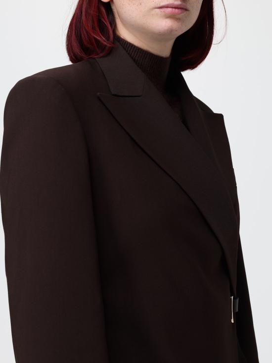 26FW 스포트막스 코트 2622046011600 002 Brown - SPORTMAX