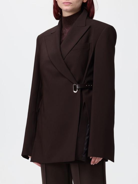 26FW 스포트막스 코트 2622046011600 002 Brown - SPORTMAX