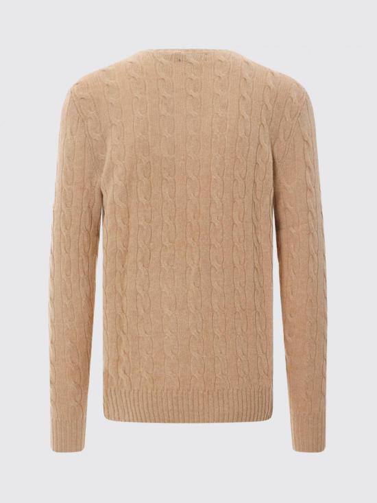 26FW 폴로 랄프로렌 케이블 니트 스웨터 710876762 009 Camel - POLO RALPH LAUREN