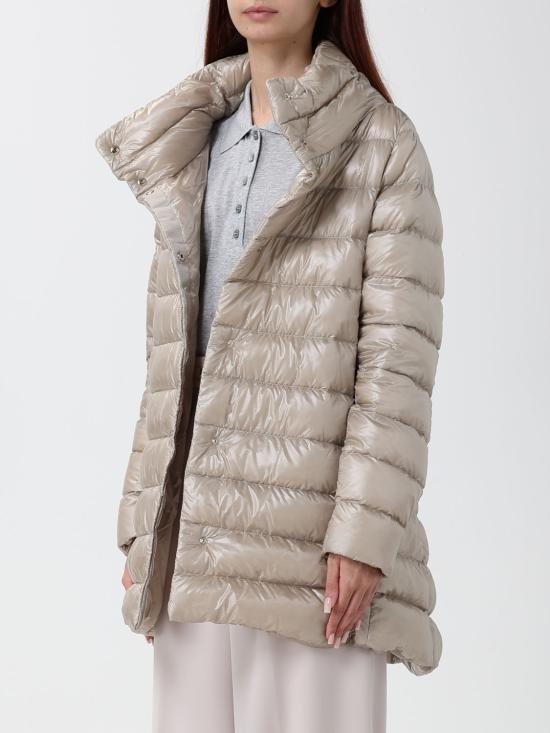 26FW 에르노 아멜리아 A 쉐입 패딩 PI0505DIC12017Z 1985 Pink - HERNO