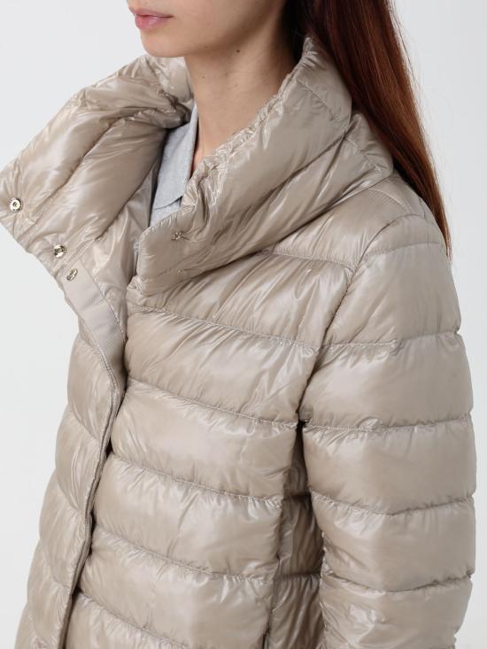 26FW 에르노 아멜리아 A 쉐입 패딩 PI0505DIC12017Z 1985 Pink - HERNO