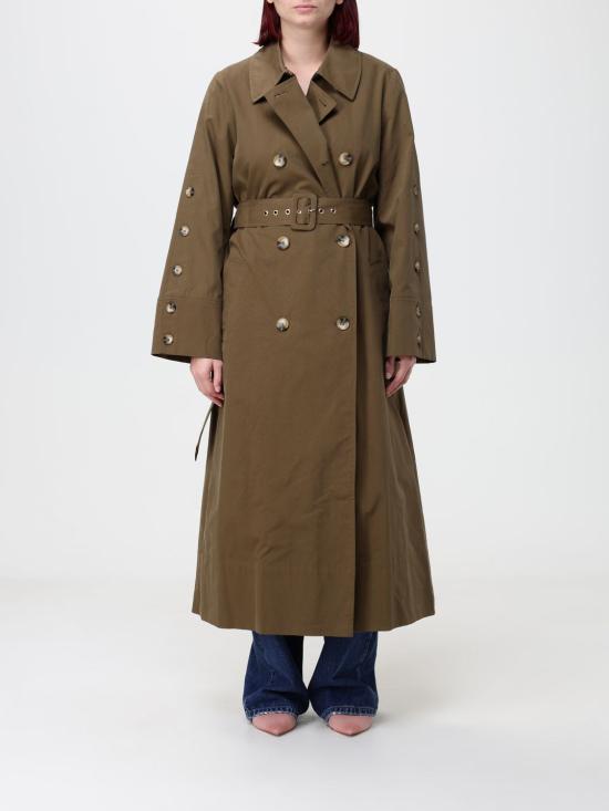 26FW 트윈셋 트렌치 코트 262TP270A 12537 Green