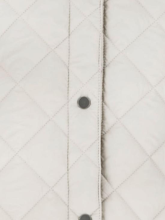 26FW 브루넬로 쿠치넬리 Thermore® 매트 나일론 퀼팅 후드 웨이스트코트 MR4057999P C2613 Grey - BRUNELLO CUCINELLI
