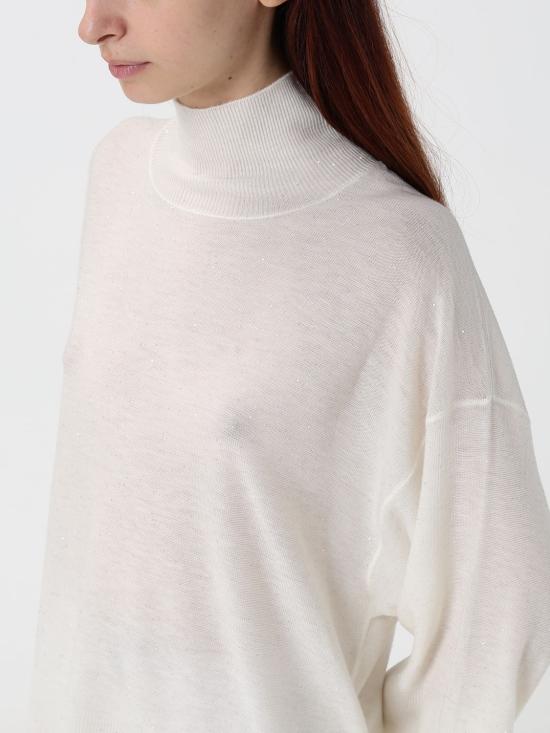 26FW 파비아나 필리피 터틀넥 MAD216F397D722 0142 White - FABIANA FILIPPI