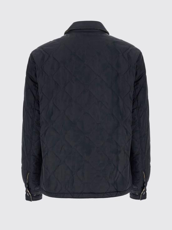 26FW 버버리 리버시블 퀼티드 나일론 오버셔츠 8115788 Black - BURBERRY