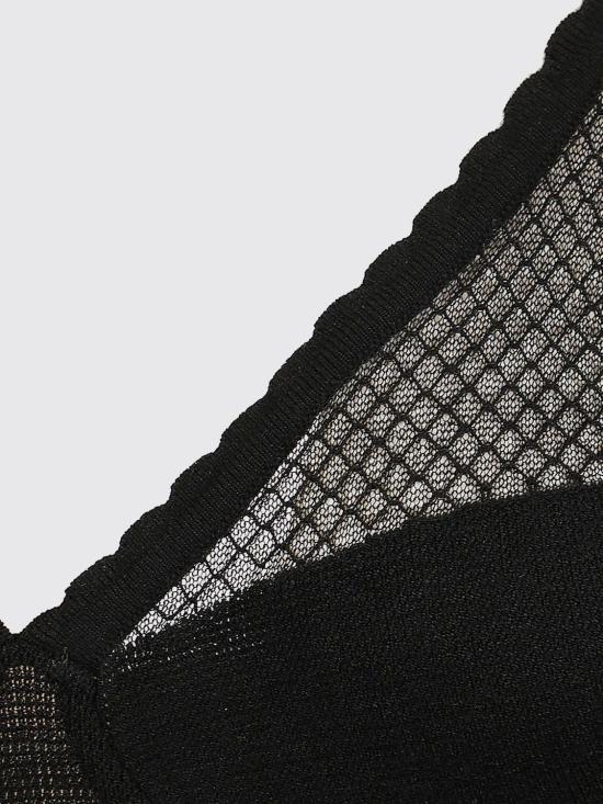 26FW 엘리자베타프랜치 탑 BK07Q66E2 110 Black - ELISABETTA FRANCHI