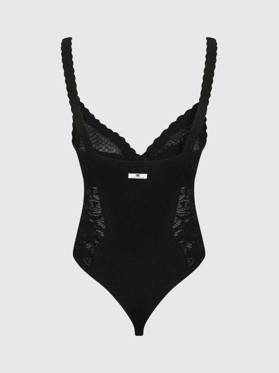 26FW 엘리자베타프랜치 탑 BK07Q66E2 110 Black - ELISABETTA FRANCHI