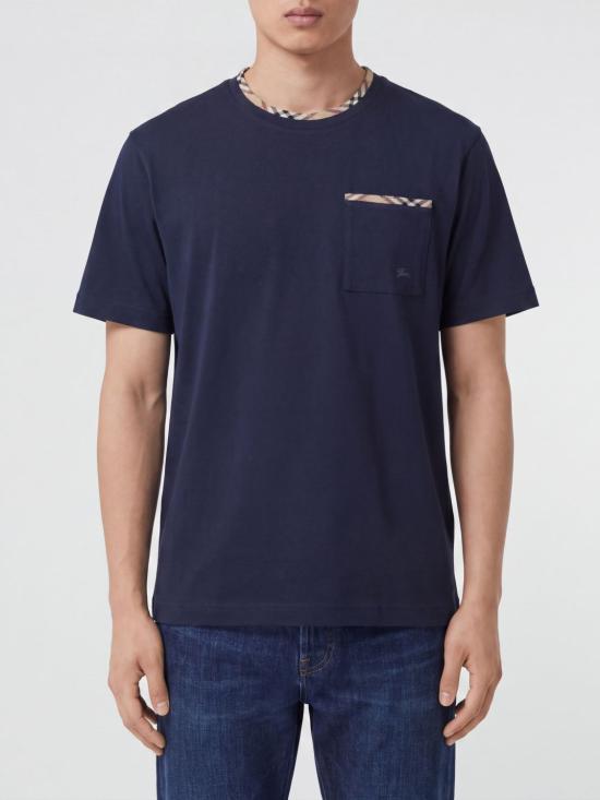 26FW 버버리 반팔 티셔츠 8130050 Navy