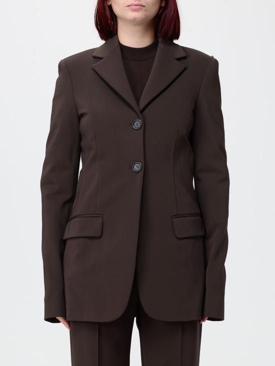 26FW 스포트막스 수트 자켓 2622916011600 001 Brown