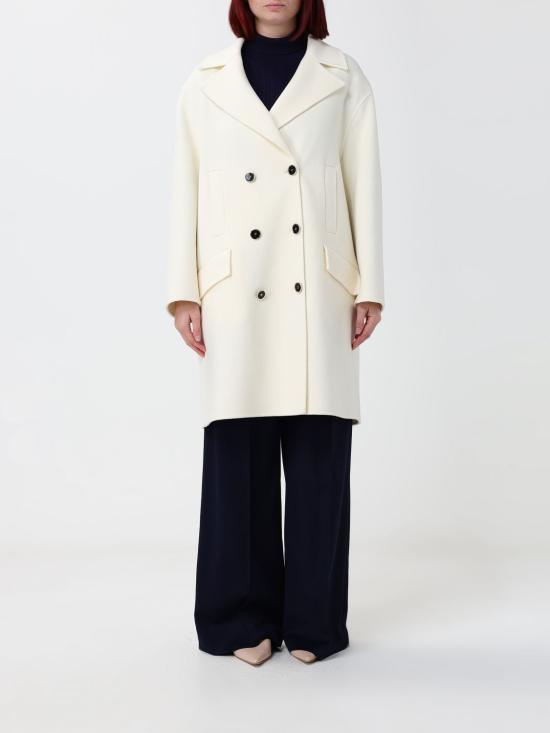 26FW 시모나 코르셀리니 코트 A26CPCPV0301 V0300 Ivory