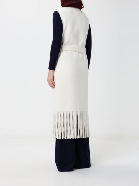 26FW 시모나 코르셀리니 베스트 A26CPGLV0101 V0300 Ivory - SIMONA CORSELLINI