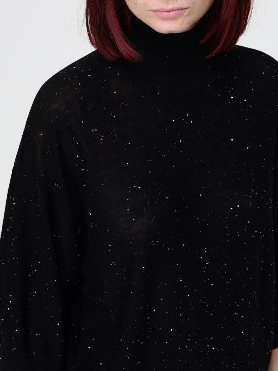 26FW 파비아나 필리피 터틀넥 MAD216F397D722 825 Black - FABIANA FILIPPI