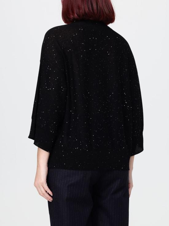 26FW 파비아나 필리피 터틀넥 MAD216F397D722 825 Black - FABIANA FILIPPI