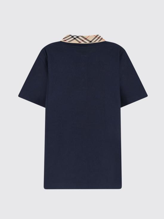 26FW 버버리 폴로 티셔츠 8126967 Navy - BURBERRY