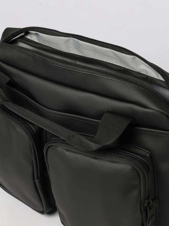 26FW 레인스 백팩 14250 01 Black - RAINS