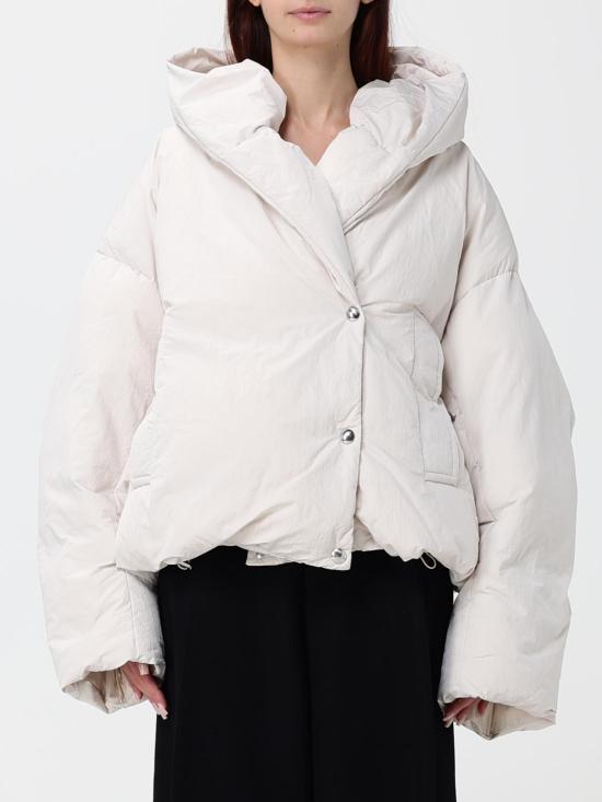 26FW 스포트막스 숏패딩 2622486012600 001 Ivory