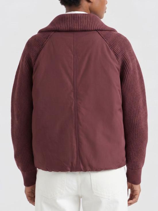 26FW 브루넬로 쿠치넬리 숏패딩 MH5257294P C028 Brown - BRUNELLO CUCINELLI