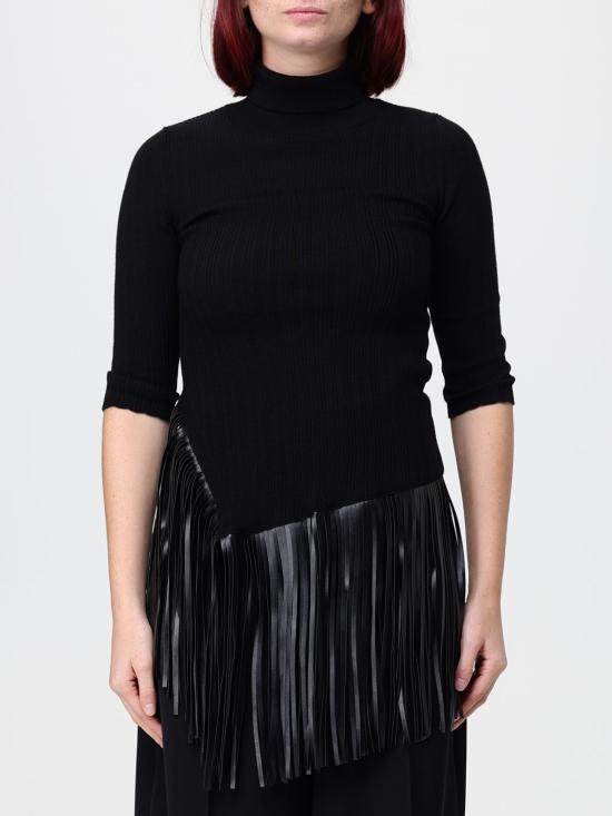 26FW 시모나 코르셀리니 터틀넥 A26CPMGQ0801 V0003 Black