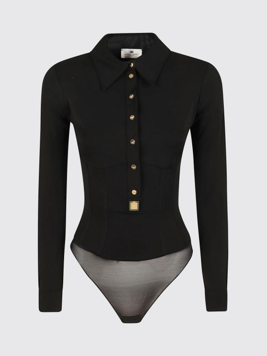 26FW 엘리자베타프랜치 탑 CB00466E2 110 Black - ELISABETTA FRANCHI