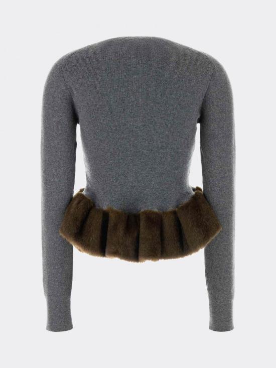 26FW 스텔라 맥카트니 스웨터 6K12773S2673 1267 Grey - STELLA MCCARTNEY