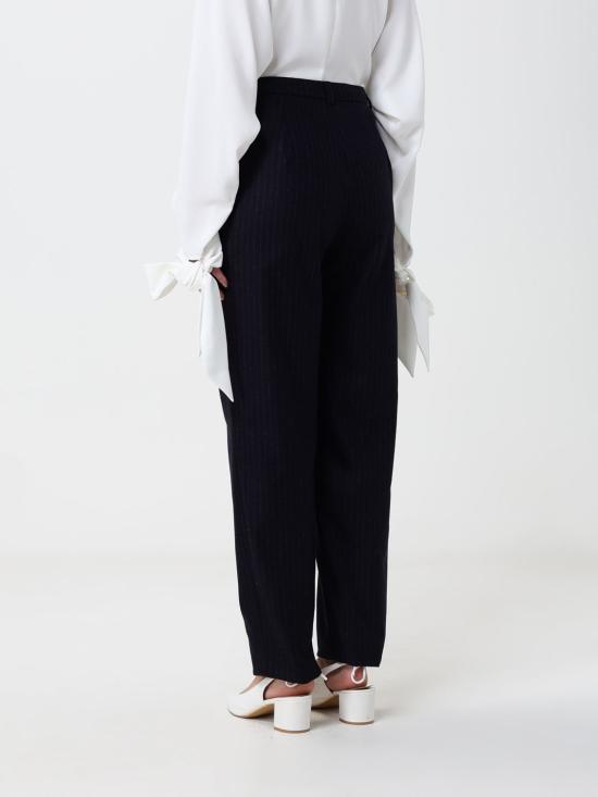 26FW 엠포리오 아르마니 스트레이트 팬츠 EW004822TE21433 FB034 Navy - EMPORIO ARMANI