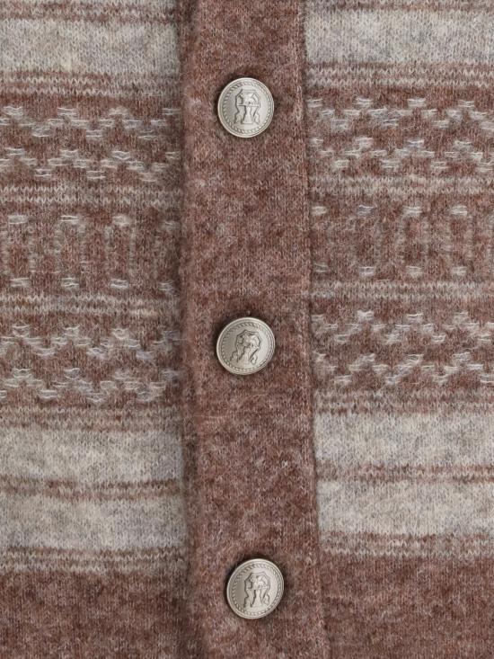 26FW 브루넬로 쿠치넬리 가디건 MTF710006 CTB53 Red - BRUNELLO CUCINELLI