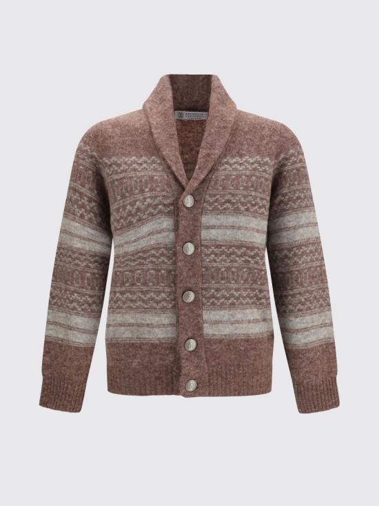 26FW 브루넬로 쿠치넬리 가디건 MTF710006 CTB53 Red - BRUNELLO CUCINELLI