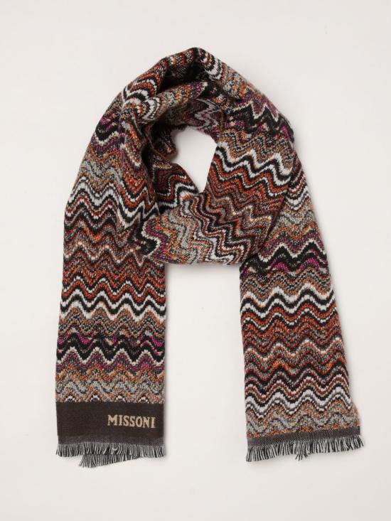 26FW 미소니 머플러/스카프 SC12WOUA884 0001 Fa01 - MISSONI