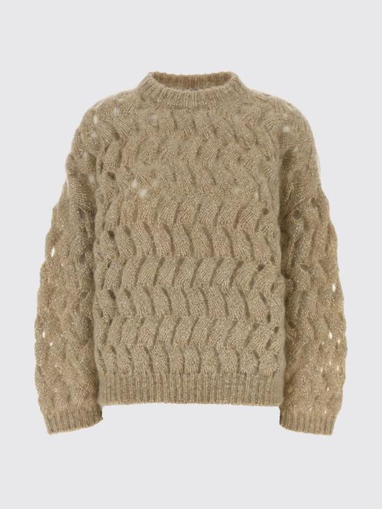26FW 브루넬로 쿠치넬리 스웨터 MNT347520 CMG59 Sand - BRUNELLO CUCINELLI
