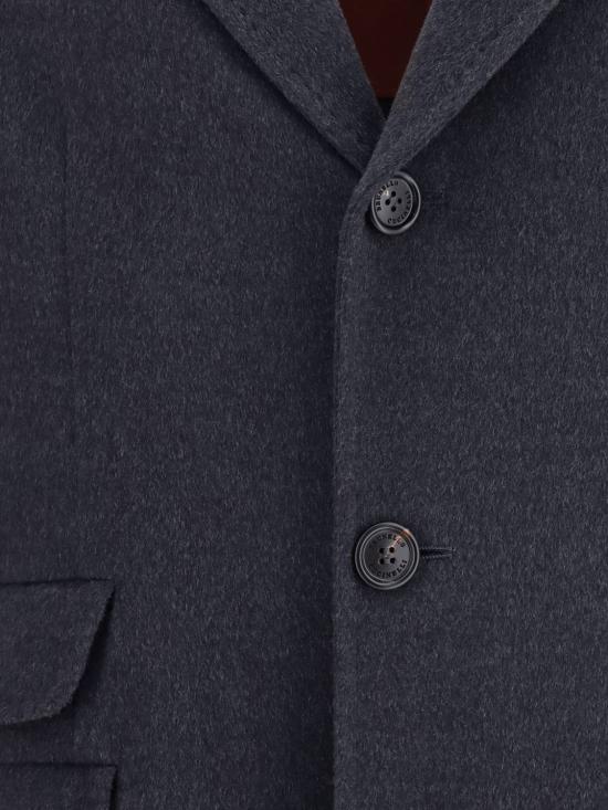 26FW 브루넬로 쿠치넬리 코트 MV4679039 CG03C Black - BRUNELLO CUCINELLI