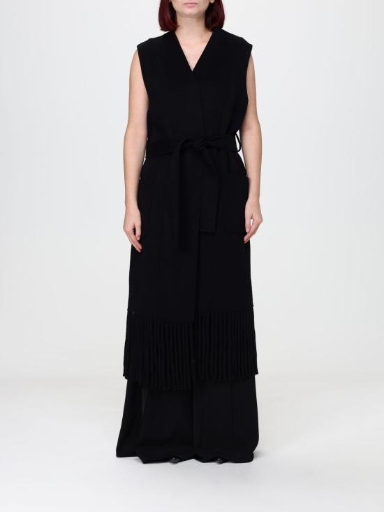 26FW 시모나 코르셀리니 베스트 A26CPGLV0101 V0003 Black