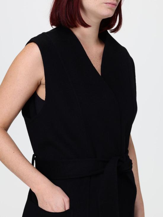 26FW 시모나 코르셀리니 베스트 A26CPGLV0101 V0003 Black - SIMONA CORSELLINI