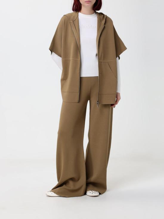 26FW 막스마라 만토 스웨터 2621366082600 001 White - MAX MARA